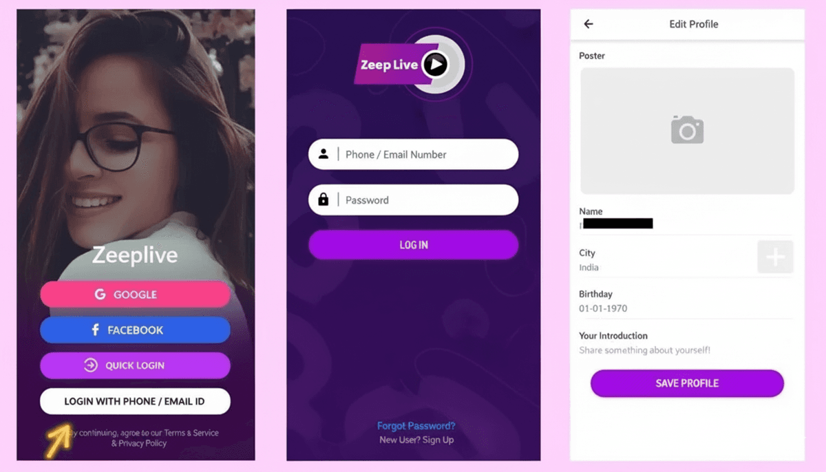 Step 1: Download & Create Your Profile